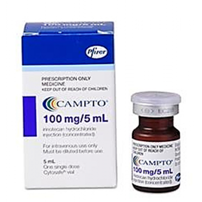 CAMPTO 100 mg ( Irinotecan ) Solution For Infusion Vial